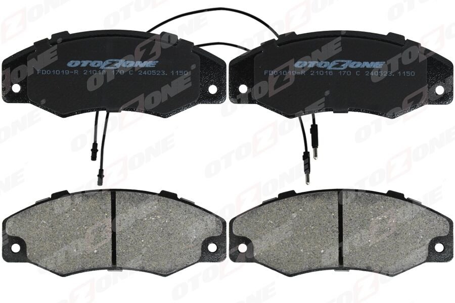 FREN BALATASI ÖN RENAULT R21-CONCORDE 86>96 FİŞLİ