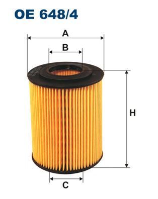 FILTRON OE2001 YAĞ FİLTRESİ ASTRA G 00-05 -ASTRA H 04- -CORSA C 00- -COMBO 01- -MERIVA 03-10 - 1.7CDTI-1.7DTI OE648.4
