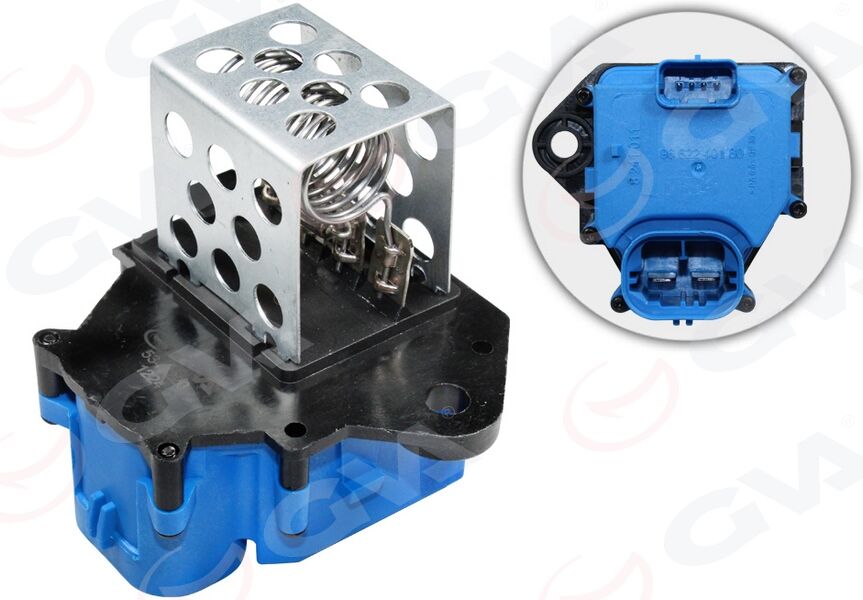 GVA 5345220 FAN REZİSTANSI PEUGEOT PARTNER TEPE-P206-P307-P308-P3008 CITROEN BERLINGO-C4 II- PİCASSO 05>