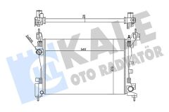 KALE 356270 RADYATÖR PEUGEOT BIPPER-CITROEN NEMO-FIAT FIORINO 1.4 08 > MT 24MM AL/MKNK 540X378X24