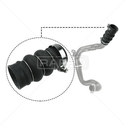 RAPRO 16240 TURBO INTERCOOLER HORTUMU CONNECT 1.8TDCI 110PS 06>14 SİLİKON
