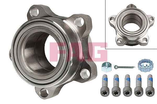 FAG 713678650 ÖN TEKER BİLYASI PORYALI TRANSIT V184 00>06 ABS LI 45x115x53 BTF1125B KIT CIVATALI