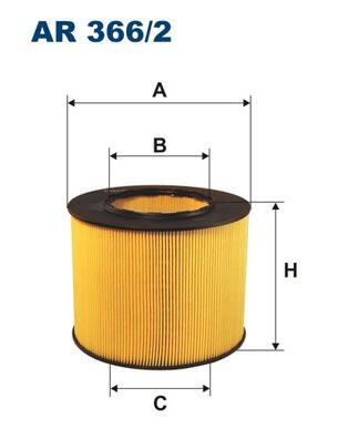 FILTRON AR366.2 HAVA FİLTRESİ SAAB 9-5 2.0t-2.3t-2.2 TiD Kombi 97-10 1457433559