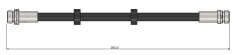 CAVO C901089A FREN HORTUMU ARKA SAĞ-SOL FORD FIESTA 08 >B-MAX 12 >