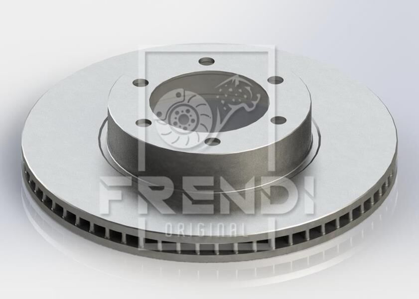 FRENDI 34516 ÖN FREN DİSKİ HAVA KANALLI TOYOTA LAND CRUISER 3.0L 1KZ-TE 1KD-FTV KZJ120 KDJ120 03-09 338 çap x 6 bijon - Takım disk fiyatıdır