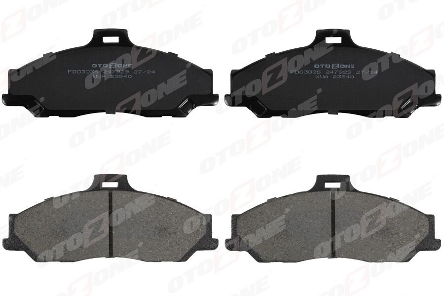 OTOZONE FDO3035 ÖN BALATA RANGER 2.5 D TD 4X4 99 > 3.0 TDCİ 05 > MAZDA B SERİSİ 2.5 D TD 98 > GDB3353