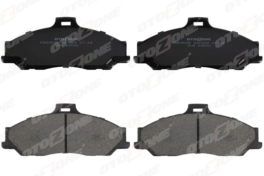 OTOZONE FDO3035 ÖN BALATA RANGER 2.5 D TD 4X4 99 > 3.0 TDCİ 05 > MAZDA B SERİSİ 2.5 D TD 98 > GDB3353