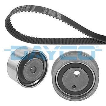 DAYCO KTB665 TRİGER KAYIŞ SETİ EKSANTRİK SETİ HYUNDAI ELANTRA 1.6L G4GR 16v 96-00 1.8L G4GM 96-00 / COUPE 1.6L G4GR 96-02 1 KAYIŞ 2 RULMAN 111x254
