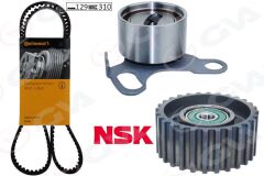 GVA 59T7190 TRİGER KAYIŞ SETİ EKSANTRİK SETİ TOYOTA HILUX 2.4L 2L 2L-T LN85 LN145 LN105 90-04 / HIACE 2.4L 2L LH112 LH114 89-> 1 KAYIŞ 1 RULMAN 1 DİŞLİ 129x310