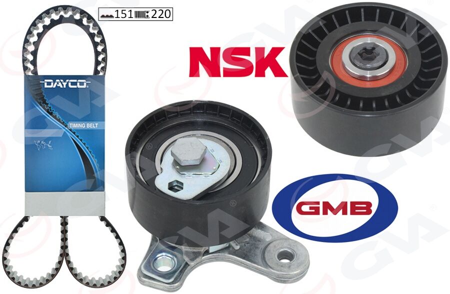 GVA 59T9935 EKSANTRİK GERGİ KİTİ 151x220 ANTARA-CHEVROLET CAPTIVA-CRUZE-LACETTI-NUBIRA 07 > 2.0 D-CDI K015634XS