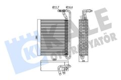KALE 350115 EVAPORATOR BMW E46 E83