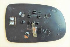 ART MG024.4510 DIŞ DİKİZ AYNA CAMI ISITMALI ASFERİK SOL CORSA C 00-06
