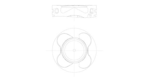 MAHLE 081PI00102002 PISTON SEGMAN 84.5mm 0.50mm BMW M57 N2 E53 E60 E90 E65 E83 E70 E71 E72