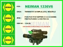 NEIMAN 1336V6 TERMOSTAT KOMPLE SENSÖRLÜ FORD FİESTA-PEUGEOT-CİTROEN 02> 1.4 HDİ-TDCİ EURO 4