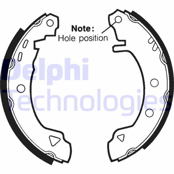 FREN PABUCU ARKA CITROEN AX / RENAULT 19. EXPRESS. EXTRA. RAPİD 85>11/98