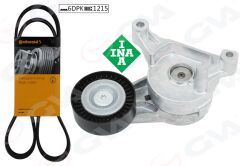 GVA 59A7505OE ALTERNATÖR GERGİ KİTİ KÜTÜKLÜ CADDY 04-10 BJB-BLS-GOLF V BXE-TRANSPORTER AXB 1.9 TDI 6DPK1215