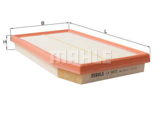 MAHLE LX4872 HAVA FILTRESI MERCEDES M264 W205 S205 C205 A205 C257 W213 C238 A238 X253 C253