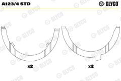GLYCO A123.4 STD AY YATAK AUDI 79.5MM 1Y