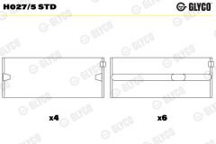 GLYCO H027.5 STD ANA YATAK AUDI 81MM 4B