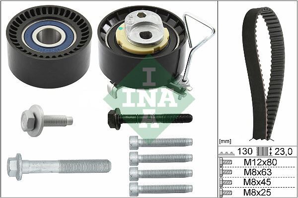 INA 530074610 EKSANTRİK GERGİ KİTİ VOLVO S60 1.5T3 2.0 T3 T4 T5 T6 T8 15-18 S80 S90-V40-V60 V70 V90 XC40 XC60 XC90 130DİŞ X 23 31460035