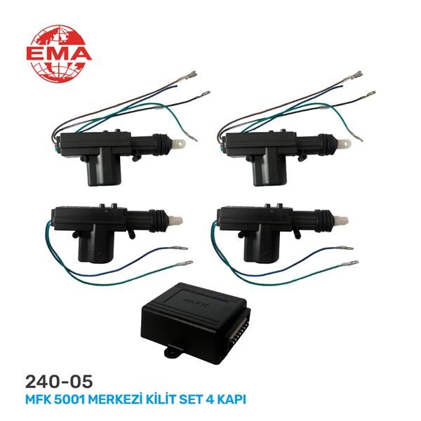 EMA 240-05 MFK-5001 MERKEZİ KİLİT SET 4 KAPI
