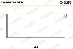 GLYCO 713847.5 STD KOL YATAK VAG 81MM ACV