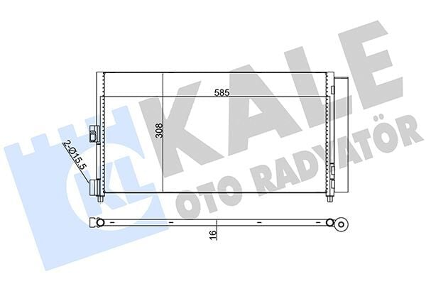KALE 386000 KLİMA RADYATÖRÜ KONDENSER FIAT DOBLO 01>IDEA 04>PUNTO 03> LANCIA YPSILON 06>11 1.2 1.3JTD 1.4 1.9JTD