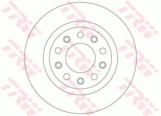 TRW DF8070 ARKA FREN AYNASI ALFA ROMEO GIULIETTA 10> 1.4TB-1.6JTDM 264x5DxDOLU