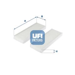 UFI 5331300 POLEN FİLTRESİ P301- C-ELYSEE 1.2 VTİ-1.6VTİ-1.6HDİ 11/12 >
