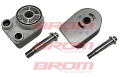 BROM R5604 YAĞ SOĞUTUCU MEGANE II-III-IV CLIO II-III-IV SYMBOL II-III SANDERO I-II LOGAN I-II DUSTER 10> DOKKER 12> NISSAN NOTE E12 08>12 MICRA III K12 05>10 JUKE 10> 1.5dCi K9K