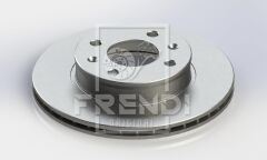 FRENDI 18731 ÖN FREN DİSKİ HAVA KANALLI HYUNDAI İ10 1.1L G4HG 08-13 / KIA PICANTO 1.1L G4HG benzinli 05-> 241 çap x 4 bijon - Takım disk fiyatıdır