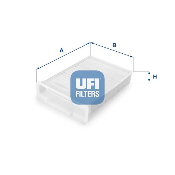 UFI 5313200 POLEN FİLTRESİ PEUGEOT P107 05> CITROEN C1 05> TOYOTA AYGO 05>