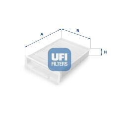 UFI 5313200 POLEN FİLTRESİ PEUGEOT P107 05> CITROEN C1 05> TOYOTA AYGO 05>