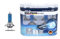 WOLFRAM 22197 SB AMPUL 12V H7 100 PX26d SKY BLUE BEYAZ IŞIK