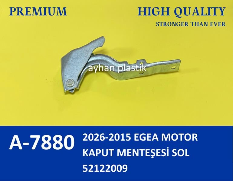 AYHAN A7880 MOTOR KAPUT MENTEŞESİ SOL FIAT EGEA 15>