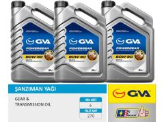 GVA 9921752 ŞANZIMAN YAĞI 80W90 3 LT API GL-5