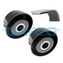DAYCO KPV108 ALTERNATÖR GERGİ SETİ 6PK1125 PARTNER-P206-306-JUMPY1.9D -P307 1.4 16V-1.6 16V-C2 1.4-1.6-C3 1.4i- 1.4 16V