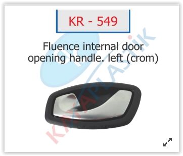 KAYA KR549 KAPI İÇ AÇMA KOLU SOL MEGANE III HB KROM