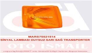 MARS 521514 SİNYAL LAMBASI DUYSUZ SARI SAĞ TRANSPORTER T4 90-96
