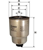 FILTRON FILT PP 857/1 NAVARA (D40) : PATHFINDER (R51) 05-06 YAKIT FILTRESI .