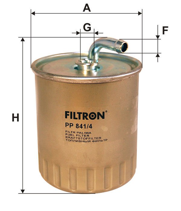 FILTRON FILT PP 841/4 210-163 YAKIT FILTRESI H128WK