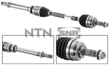 SNR DK55149 ON AKS KOMPLE SAG RENAULT KANGOO 08> 1.5dCi 1.6 MEKANİK 5 VİTES 6 VİTES U:913 mm. 937 mm