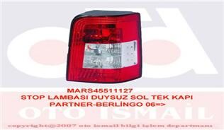 MARS 511127 STOP LAMBASI DUYSUZ SOL TEK KAPI PARTNER-BERLINGO 06 >