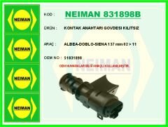 NEIMAN 831898B KONTAK ANAHTARI GOVDESI KILITSIZ ALBEA-DOBLO-SIENA 137 mm 02 > 11