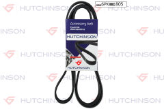 HUTCHINSON 6PK805 KANALLI KAYIŞ PARTNER-BERLINGO-P206-P207-P208-P301-P307-P308-P3008-P5008-JUMPY-RIFTER-C2-C3-C4-DS3- C-ELYSEE-CONNECT-TRANSİT-FOCUS-FIESTA 1.4-1.5-1.6 HDI BOXER-JUMPER-DUCATO- 2.5D