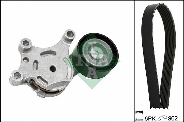 INA 529029810 ALTERNATÖR GERGİ KİTİ CORSA F-COMBO E-CROSSLAND-GRANDLAND-VIVARO C-P206-P208-P307-P308-P508-P2008 P3 008-PARTNER-BERLINGO-C3-C4-FOCUS II-III FIESTA V-VI-FUSION-B MAX-COURIER 1.4-1.5-1.6 BlueHDI-TDCI 6