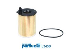 PURFLUX L343D YAĞ FİLTRESİ PARTNER-BERLINGO-FIESTA-FOCUS-C-MAX-FUSION-P206-P207-P208-P301-P307-P308-P407-P2008-P30 08-P5008-BIPPER-JUMPY-XSARA-EXPERT-NEMO-C1-C2-C3-C4-C5-DS3-DS4-DS5 1.4-HDI-1.6HDI L343C