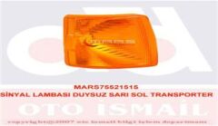 MARS 521515 SİNYAL LAMBASI DUYSUZ SARI SOL TRANSPORTER T4 90-96