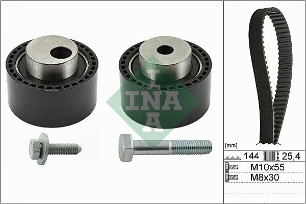 INA 530023510 EKSANTRİK GERGİ KİTİ P806 99-02 -807 02- -EXPERT 00- -C8 02- -JUMPY-SCUDO 2.0HDI-2.0i 16V DW10