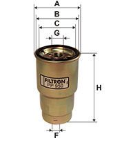 FILTRON FILT PP 950 COROLLA (E12) : YARIS (P9) 1.4 D4D 06-11 : AVENSIS (T25) 2.0 D4D 06-08 : RAV4 (A2, A3, A4) 2.0 D4D/2.2 D4D 01-15 : VERSO (E12, R1) 2.0 D4D/2.2 D4D 02-08 YAKIT FILTRESI .